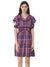 Flutter Sleeves Medium Length Dress