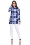 Big Block Long Hoodie Sweatshirt