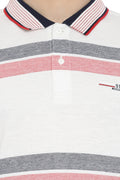 Axmann Striped Polo T-Shirt