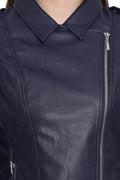 Wandered Solid Biker Jacket
