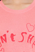 Lovely Rose Solid Jumper