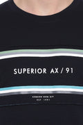 Superior Ax Printed round neck T shirt