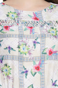 Floral Tassel Top