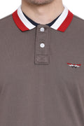Solid Mens Polo T-shirt