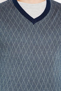 Axmann Self Designed V Neck Sweater