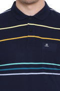 Glowing Lines Polo T shirt