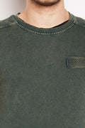 Axmann Solid Fade Full Sleeve T-Shirt