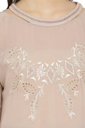 Embroidered Lace Casual Top