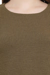 Laser Strip Casual Top