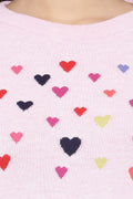 Flying Hearts Casual Winter Top