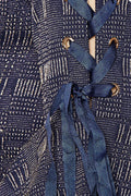 Jazz Shine Sleeve Tie Top