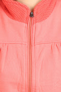 Reversible Front Open Sleeveless Sweatshirt - MODA ELEMENTI