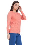 Floral Trendy Buttoned Cardigan