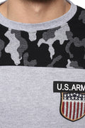 Axmann Army Printed Round Neck Full Sleeve Sweatshirt - MODA ELEMENTI