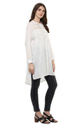 Lace Snow White Tunic - MODA ELEMENTI