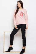 Weekend Cat Patch Sweatshirt - MODA ELEMENTI