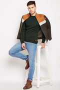 Axmann Color Block Zipper Sweatshirt - MODA ELEMENTI