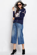 Tassel Shine Sweatshirt - MODA ELEMENTI