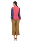 Collared Floral Sleeve shirt style Top
