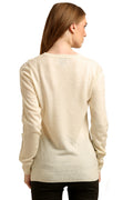 V Neck Lace Top - MODA ELEMENTI