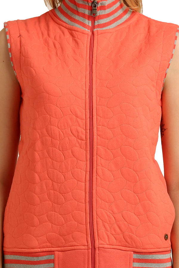 Front Zipper Designed Sweatshirt - MODA ELEMENTI