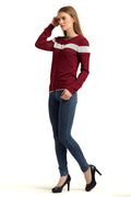 Buttoned Round Neck Cardigan - MODA ELEMENTI