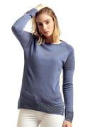 Solid Boat Neck Jumper - MODA ELEMENTI