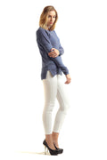 Solid Boat Neck Jumper - MODA ELEMENTI