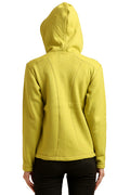 Solid Fleece Zipper Sweatshirt - MODA ELEMENTI