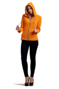 Full Sleeve Zipper Hooded Sweatshirt