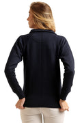Front Zipper Full Sleeve Sweatshirt - MODA ELEMENTI