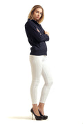 Front Zipper Full Sleeve Sweatshirt - MODA ELEMENTI