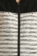Reversible Front Open Sleeveless Sweatshirt - MODA ELEMENTI