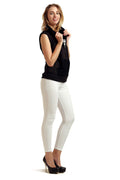 Reversible Front Open Sleeveless Sweatshirt - MODA ELEMENTI