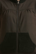 Reversible Front Open Sleeveless Sweatshirt - MODA ELEMENTI