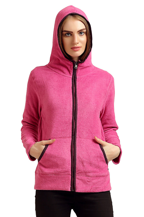 Full Sleeve Plain Polar Fleece Sweatshirt - MODA ELEMENTI