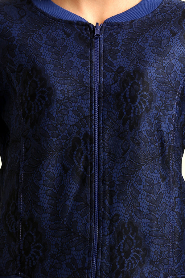 Reversible Front Zipper Full Sleeve Sweatshirt - MODA ELEMENTI
