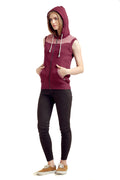 Fleece Sleeveless Sweatshirt - MODA ELEMENTI