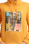 Girl Printed Full Sleeve Hooded Sweatshirt - MODA ELEMENTI