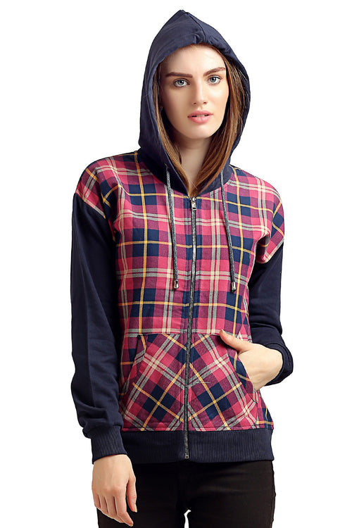 Check Mate Hoody Sweatshirt - MODA ELEMENTI