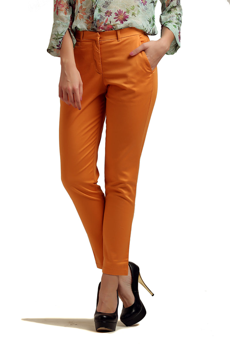 Apricot Buff Trouser - MODA ELEMENTI