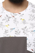 Axmann Round Neck Printed Half Sleeve T-Shirt - MODA ELEMENTI