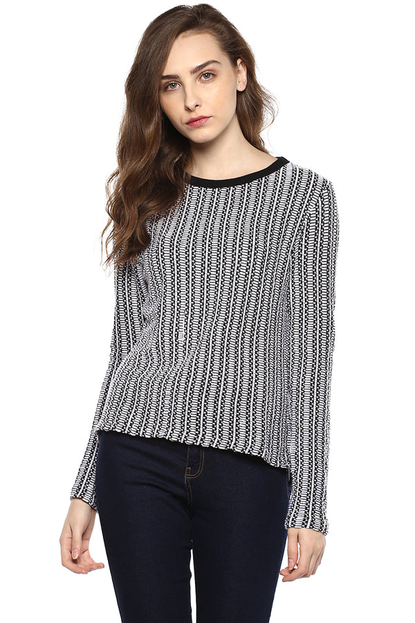 Knitted Cotton Full Sleeve Top(Winter)