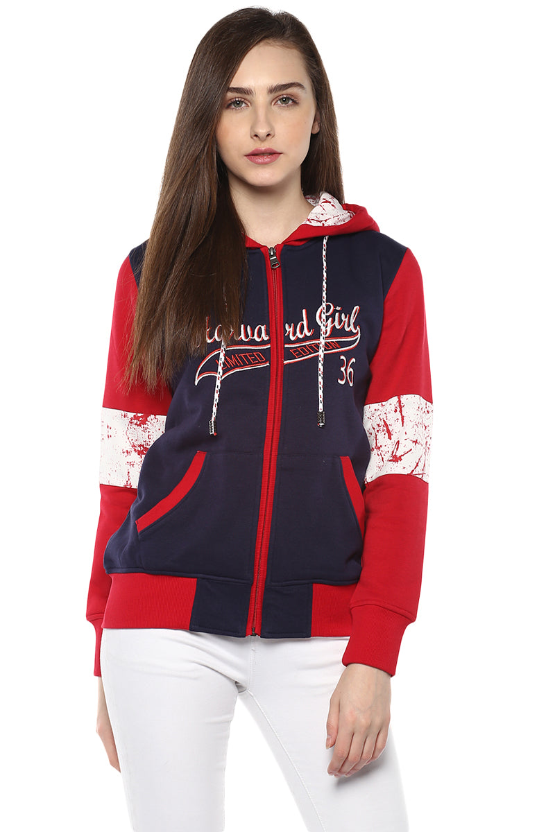 Harvard Hood Zipper Sweatshirt - MODA ELEMENTI
