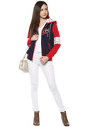 Harvard Hood Zipper Sweatshirt - MODA ELEMENTI