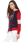 Harvard Hood Zipper Sweatshirt - MODA ELEMENTI