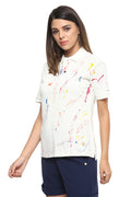 Snow White Polo T-Shirt - MODA ELEMENTI