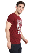 AXMANN Casual T-Shirt Combo Pack (Silver | Maroon) - MODA ELEMENTI