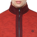 Axmann Full Sleeve Zipper Collar Sweatshirt - MODA ELEMENTI