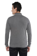 Axmann Full Sleeve Zipper Casual Sweatshirt - MODA ELEMENTI